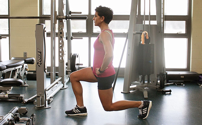 Strength Training for Triathletes Lunge
