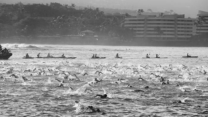 Triathlon Swim Start