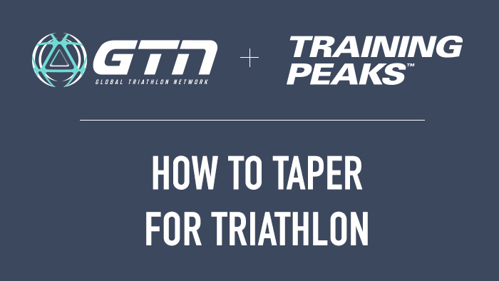 How To Taper For A Triathlon