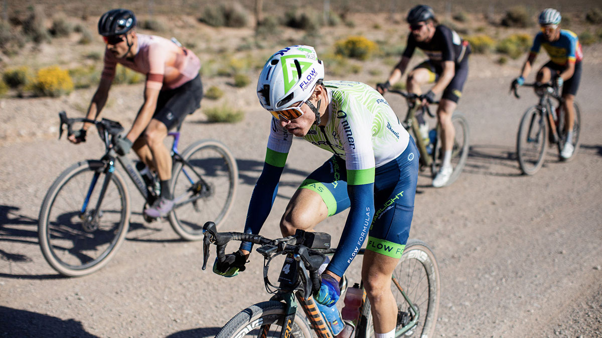 Dylan Johnson Racing His Gravel Bike