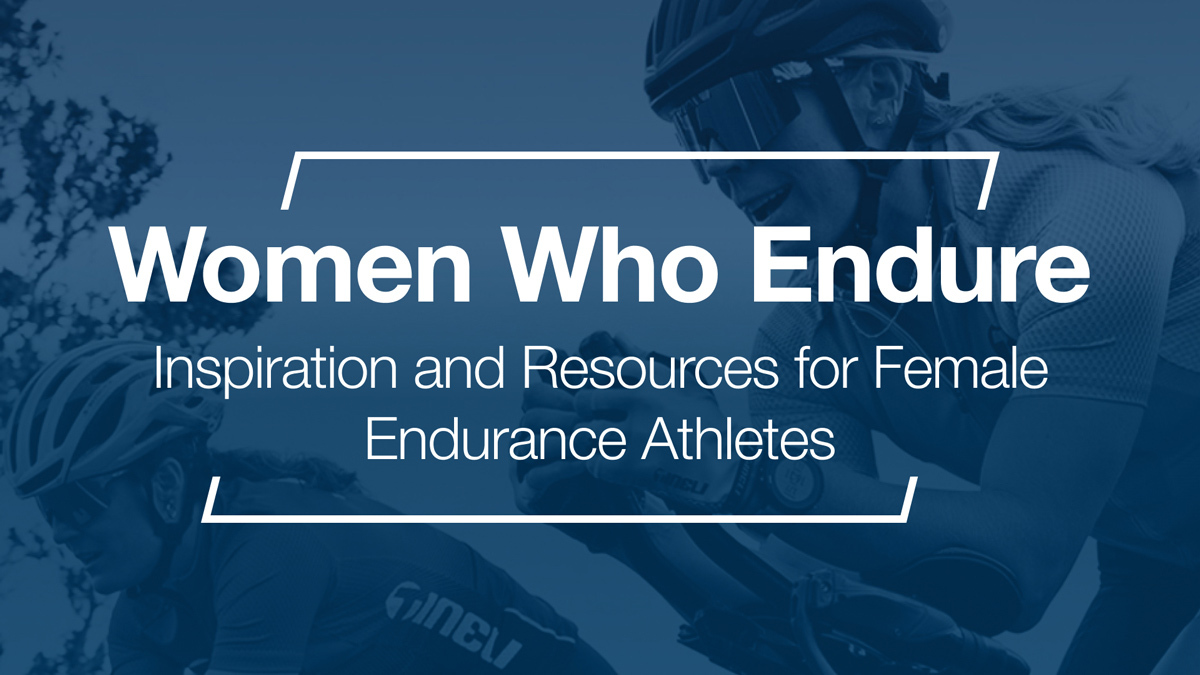 Graphic Depicting A Resource Page For Women In Endurance Sports