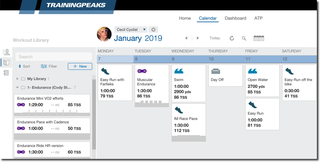 Trainingpeaks Coach App Workout Library View Workout